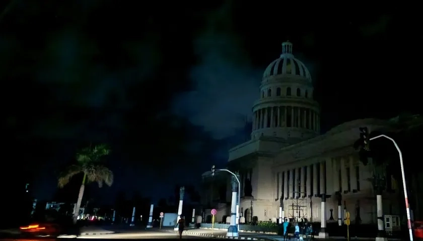 Apagones en Cuba.