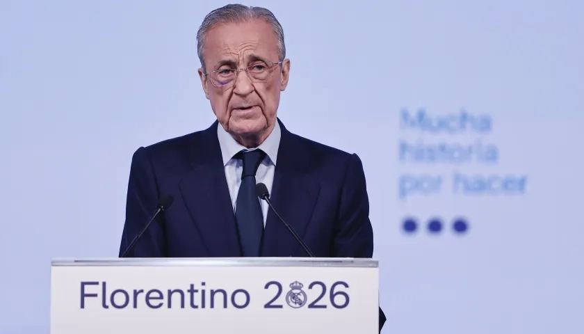 Florentino Pérez, presidente del Real Madrid.