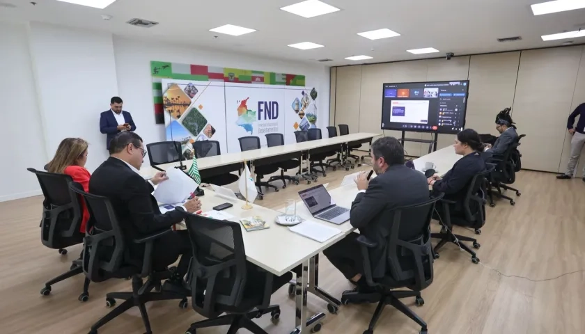 Reunión de la Federación Nacional de Departamentos. 