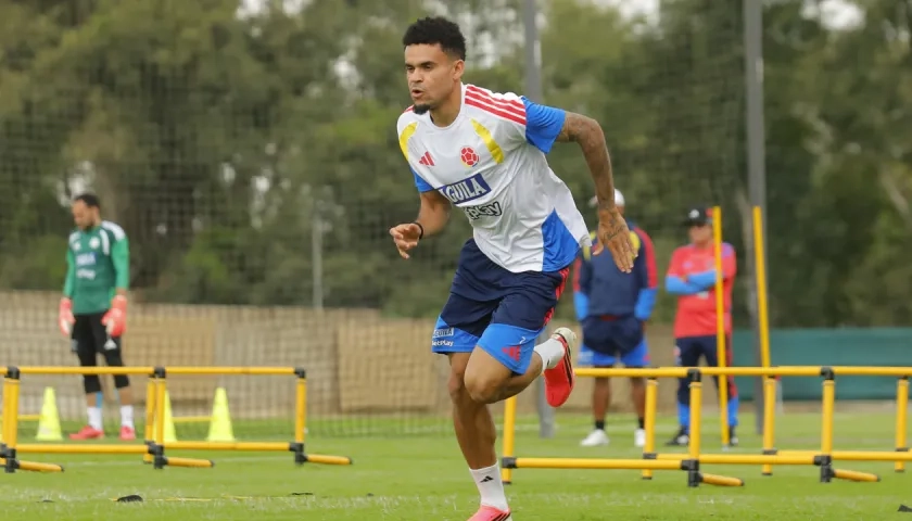 El guajiro Luis Díaz fue gran figura de Colombia contra Uzbekistán. 