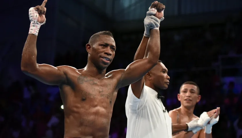 Jhonatan 'Momo' Romero, exboxeador colombiano.