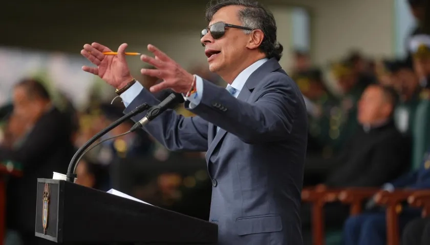 Gustavo Petro, presidente de Colombia. 