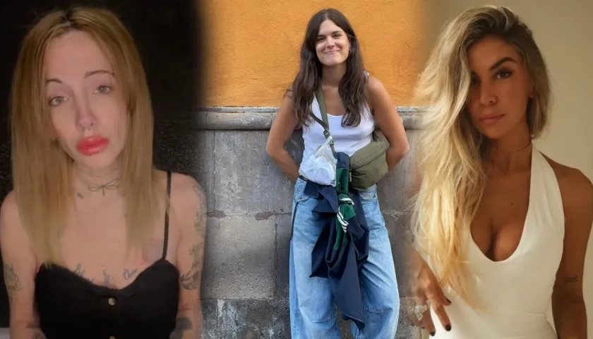(Izq. a Der. ) Irene X, Elvira Sastre y Loreto Sesma.