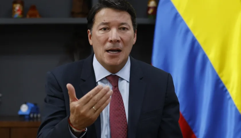 El Registrador Nacional del Estado Civil Hernán Penagos. 