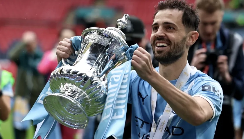 El portugués Bernardo Silva, nuevo jugador del Real Madrid.