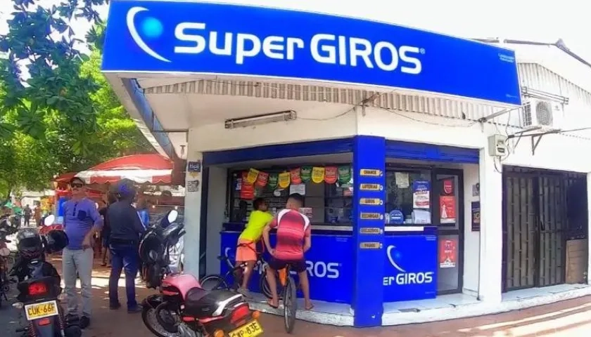 Punto de SuperGiros. 