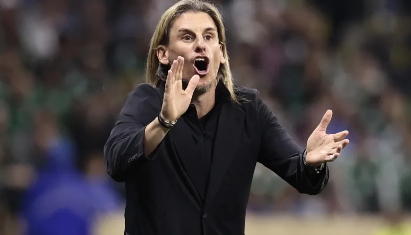 Sebastián Beccacece, técnico saliente de Ecuador.