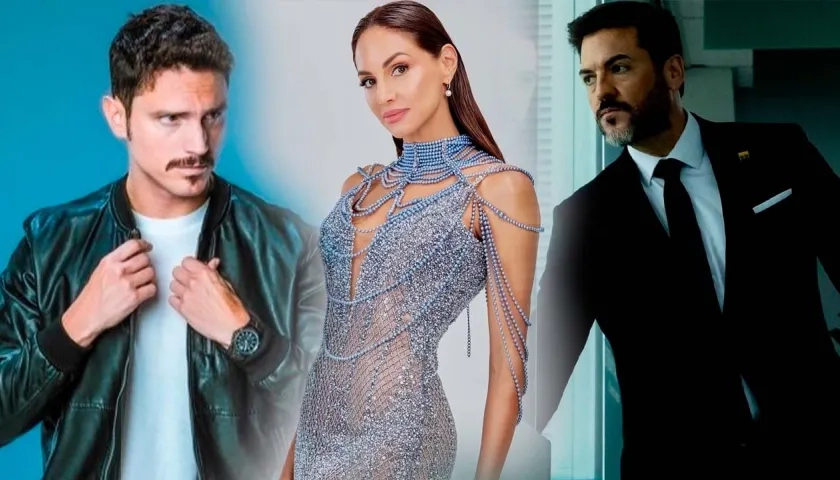  David Palacio, Valerie Domínguez,  Rodrigo Candamil en 'La mujer prohibida'. 