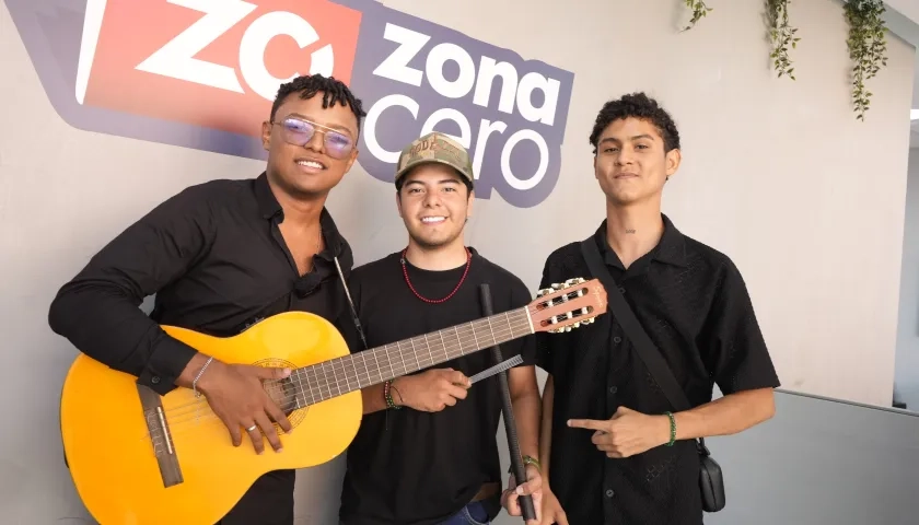 Concursantes al Festival de Música Vallenata en Guitarra. 