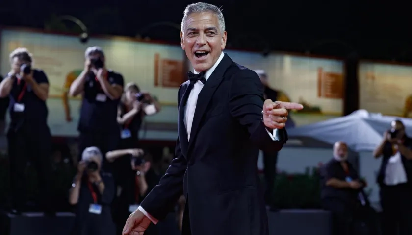 El actor estadounidense George Clooney. 