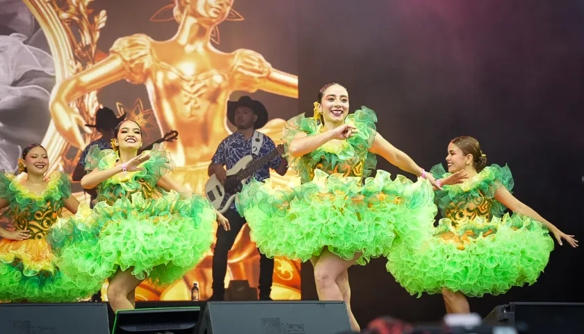 Muestra de Joropo. 