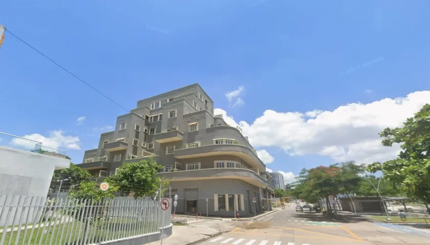 Edificio García en la Plaza de la Paz donde grabaron algunos capítulos de 'Medusa'. 
