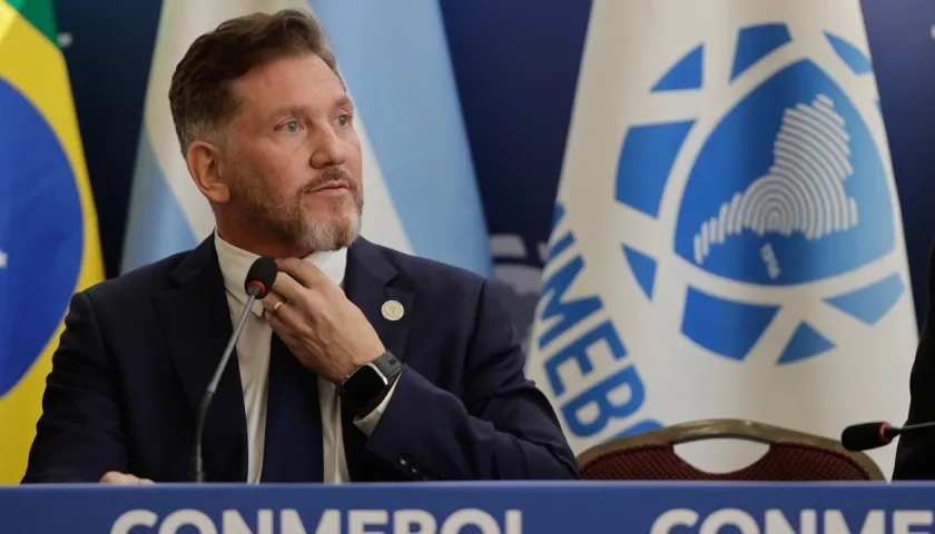 Alejandro Domínguez, presidente de la Conmebol.