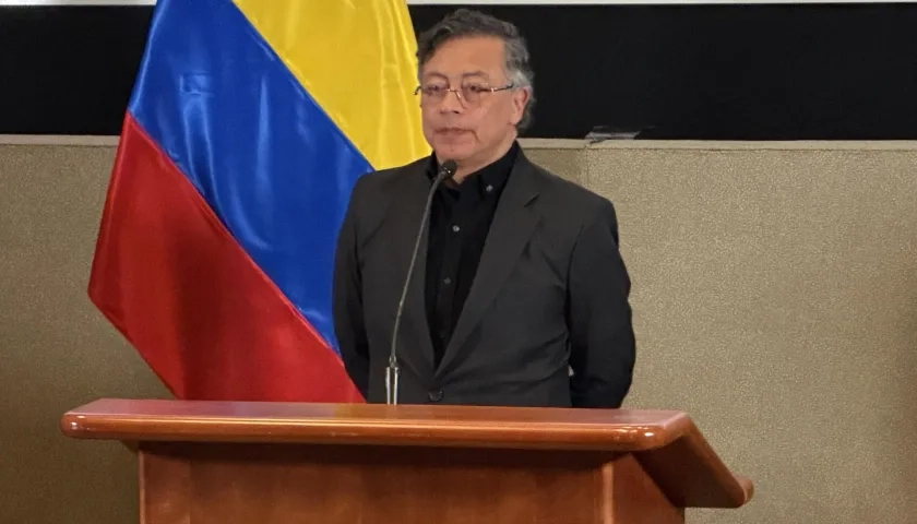 Presidente de Colombia, Gustavo Petro.
