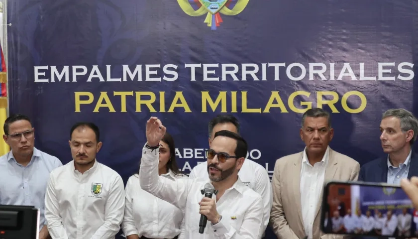 El Presidente electo Abelardo De La Espriella.
