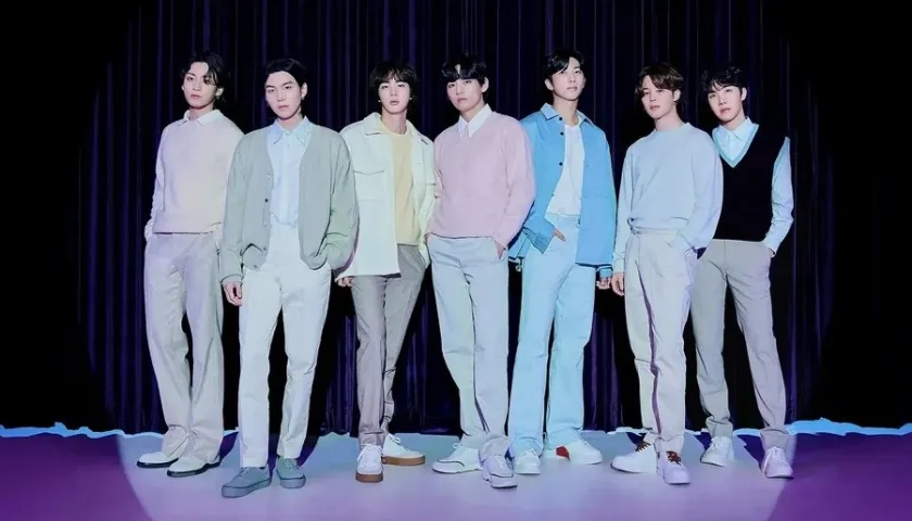 Banda BTS.