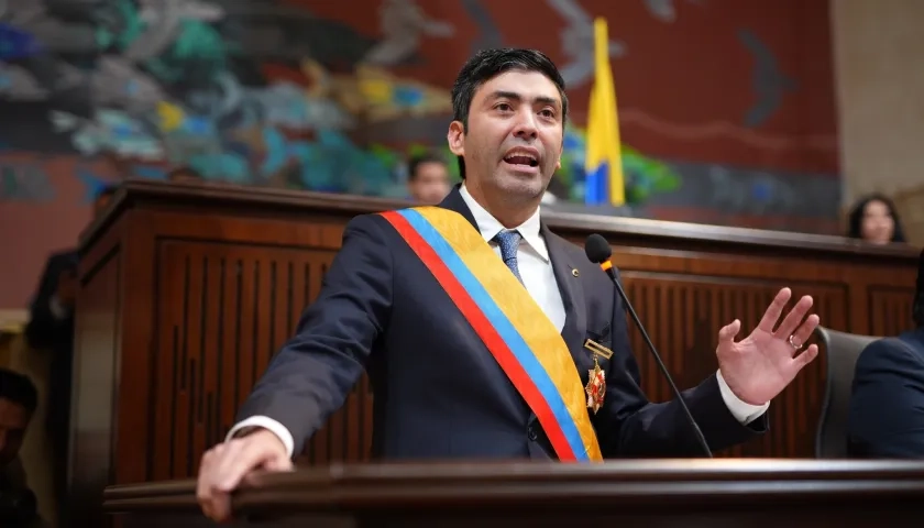 El congresista Nicolás Antonio Barguil Cubillos.