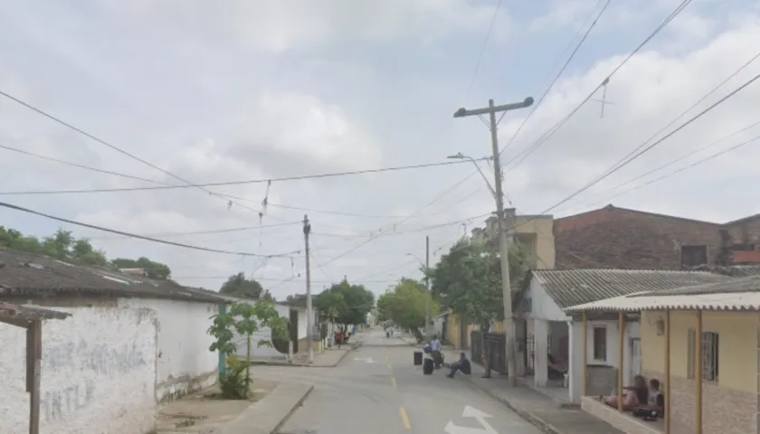 Calle 50 con carrera 3A, donde ocurrieron los hechos. 