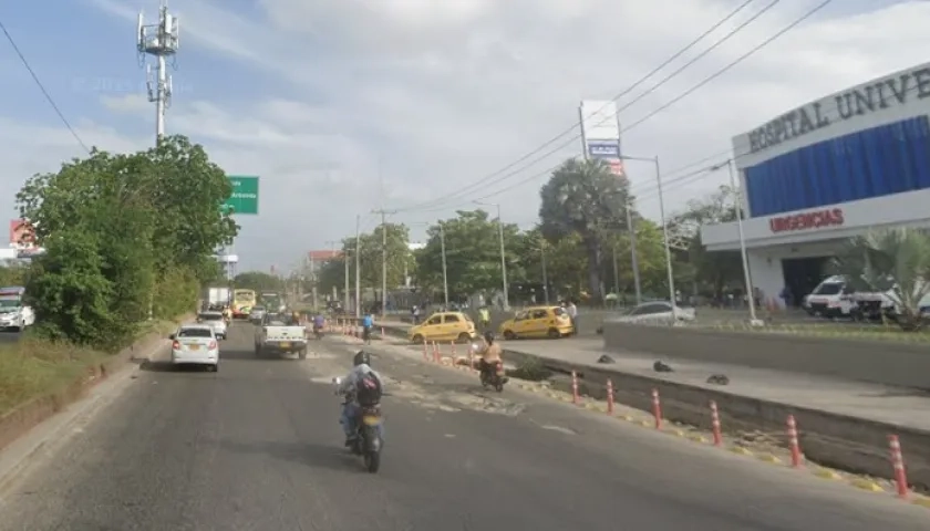 Lugar de los hechos.