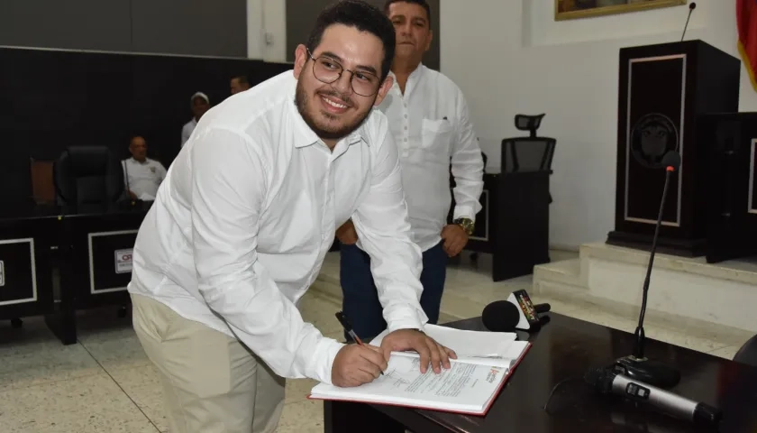 El diputado Carlos Gualdrón Barraza.