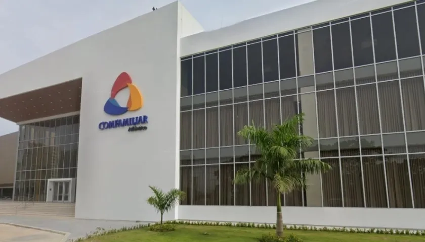 Fachada de una de las sedes de Comfamiliar Atlántico.