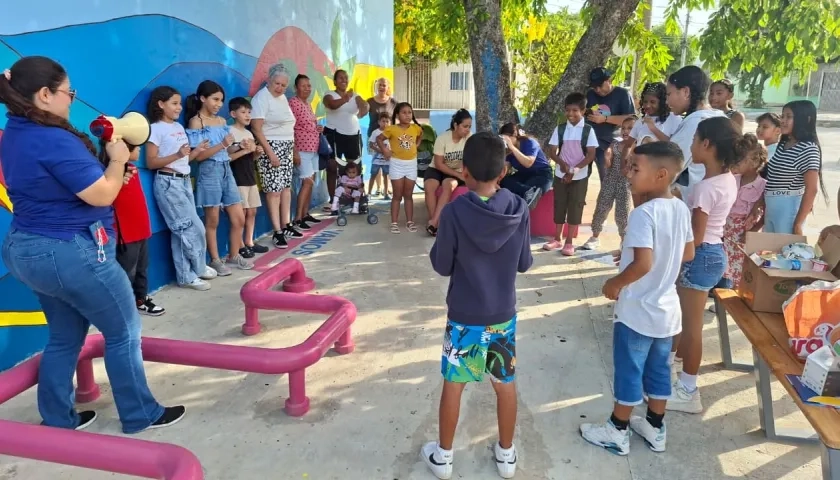 La estrategia 'Lapis' busca crear espacios en los que los niños puedan crecer de forma divertida y didáctica. 