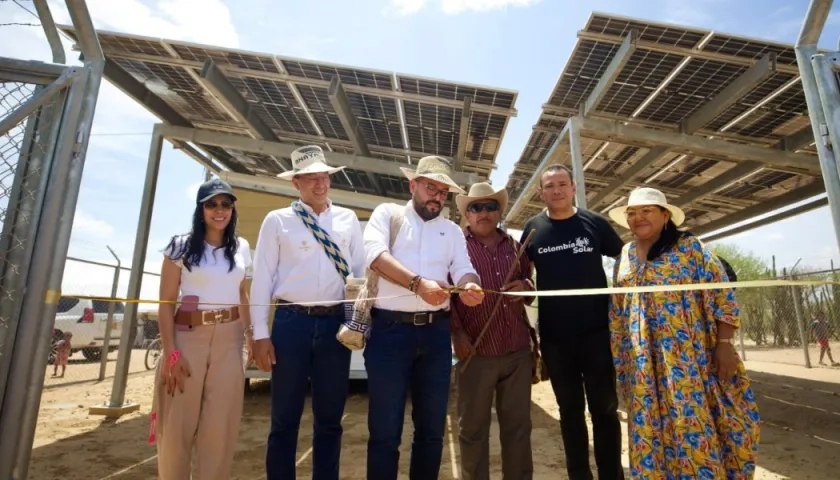 El Ministro de Minas hoy en La Guajira
