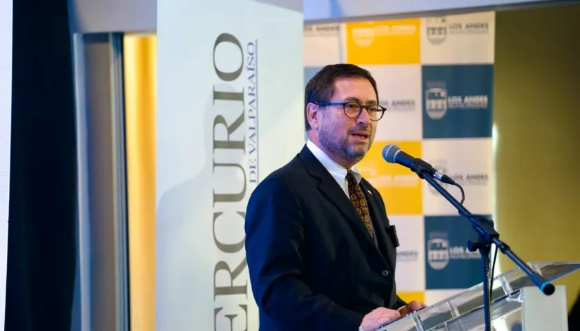 El canciller chileno, Francisco Pérez Mackenna. 
