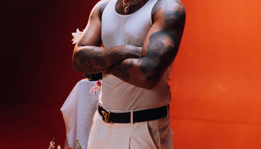 El cantante cartagenero Hamilton.