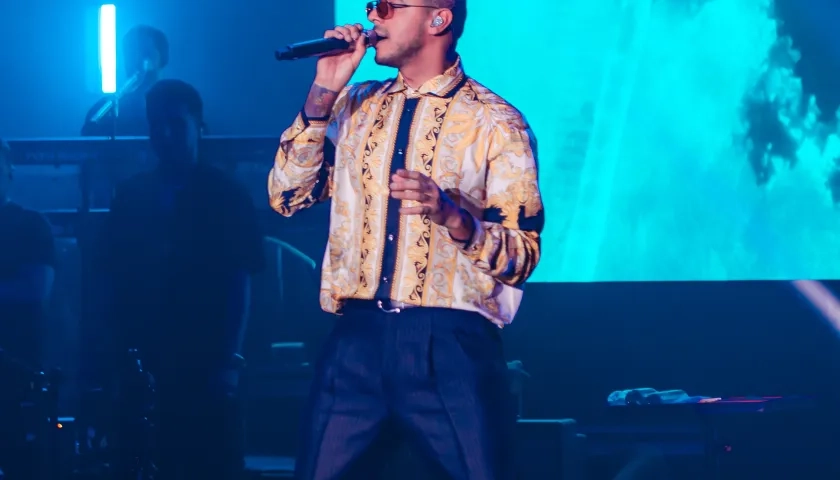 El cantante cartagenero, Manuel Medrano.