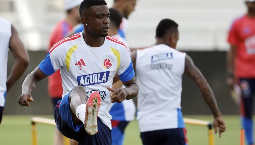 El delantero Jhon Córdoba.