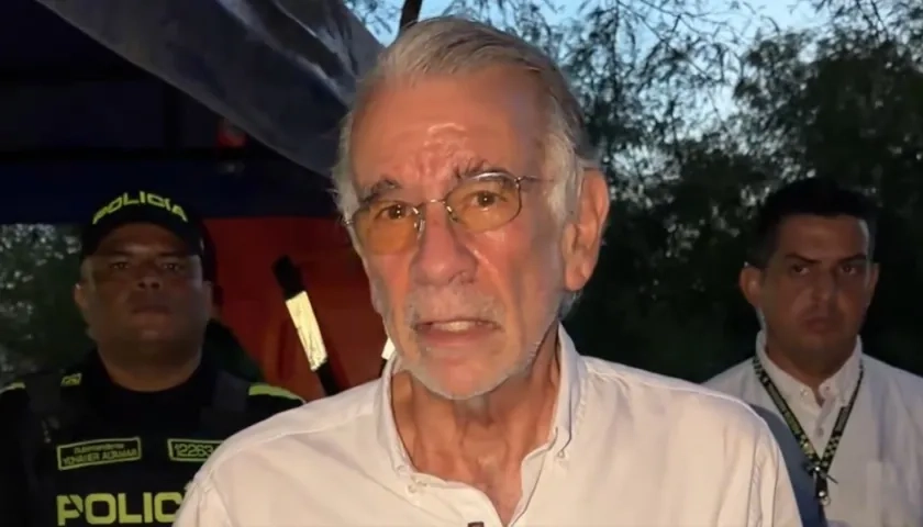 El gobernador Eduardo Verano.