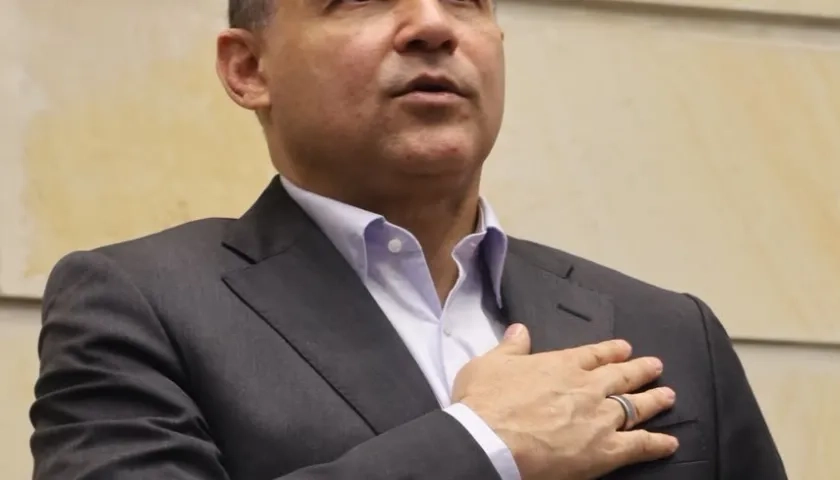 El presidente del Senado, Honorio Henríquez.