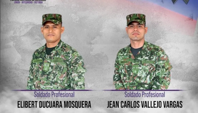 Elibert Ducuara Mosquera y Jean Carlos Vallejo Vargas. 