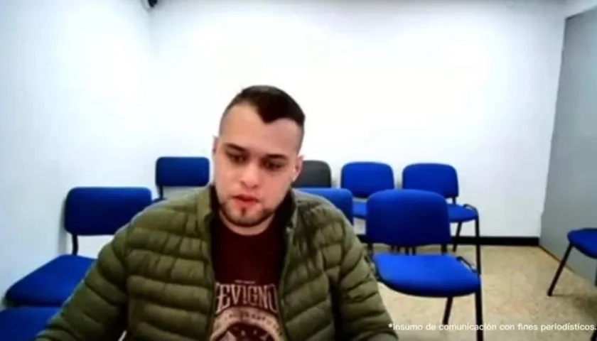 Maycoll Isnardo Enciso, alias 'Barbas'.