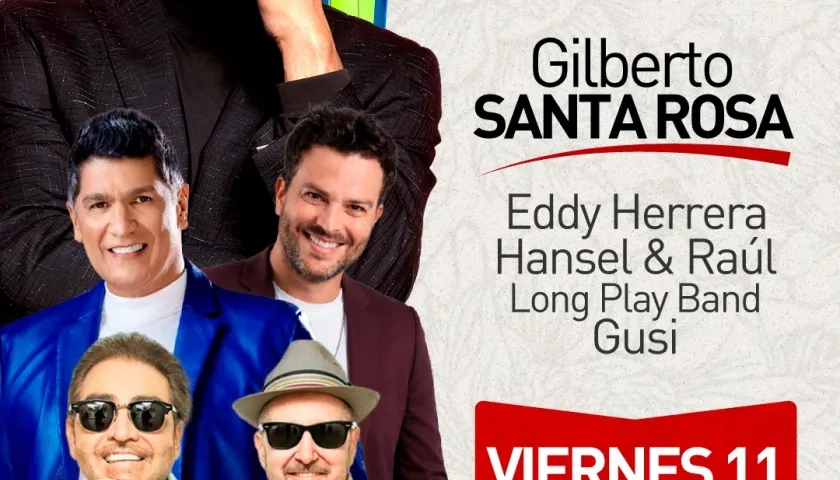 Flayer Gilberto Santa Rosa