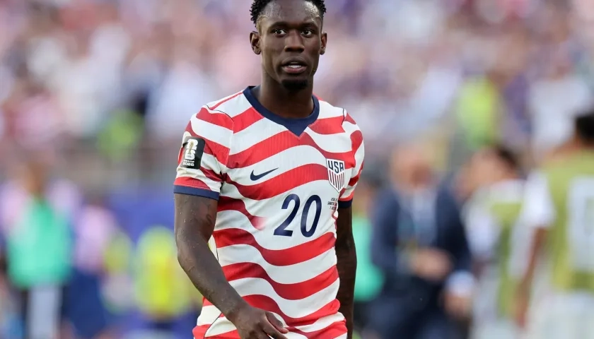 Folarin Balogun, delantero de Estados Unidos. 