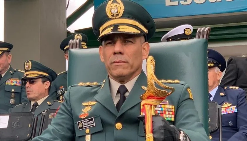 General Eduardo Zapateiro, excomandante del Ejército Nacional. 