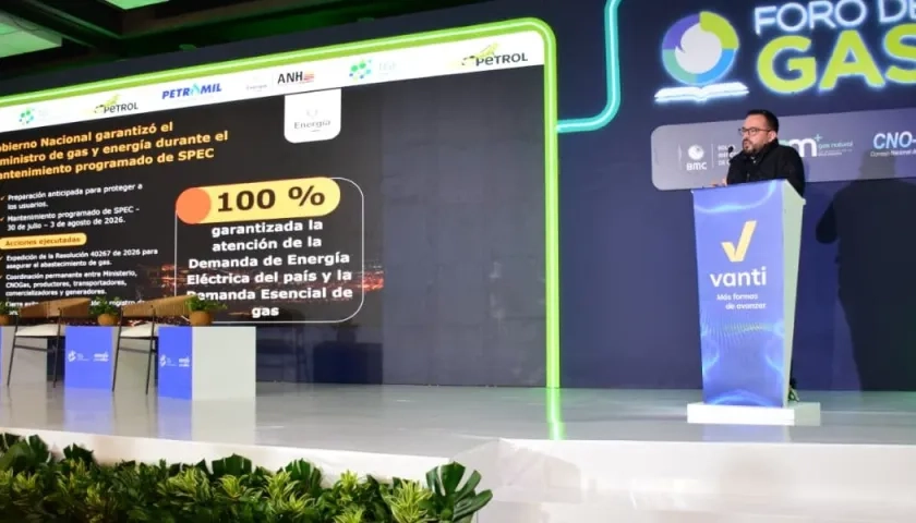 El ministro de Minas y Energía, Edwin Palma.