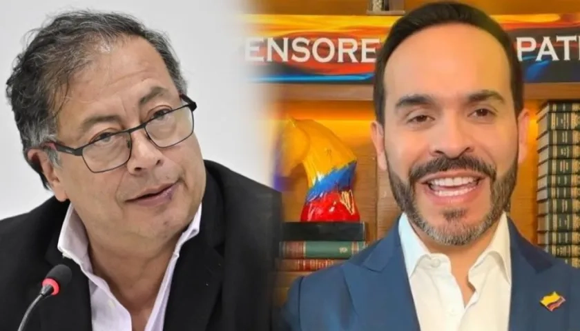 Gustavo Petro y Abelardo De La Espriella.
