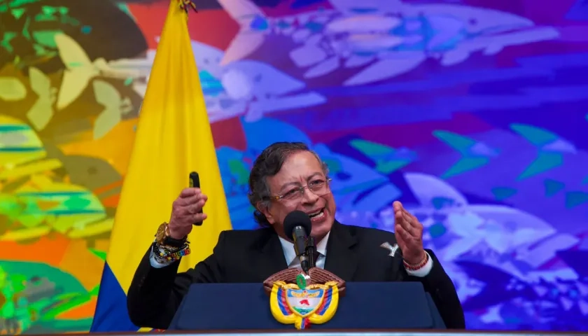 Gustavo Petro, Presidente de Colombia. 