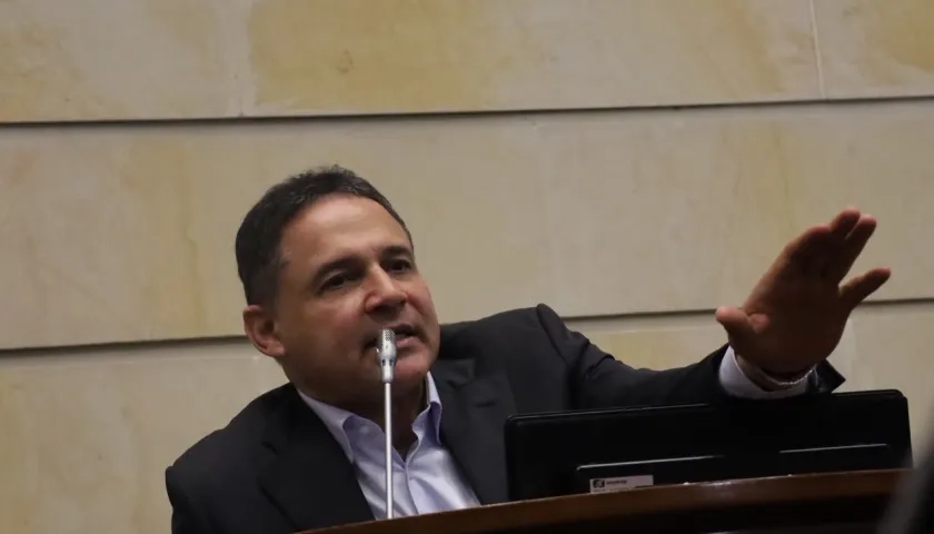 El presidente del Senado, Honorio Henríquez.