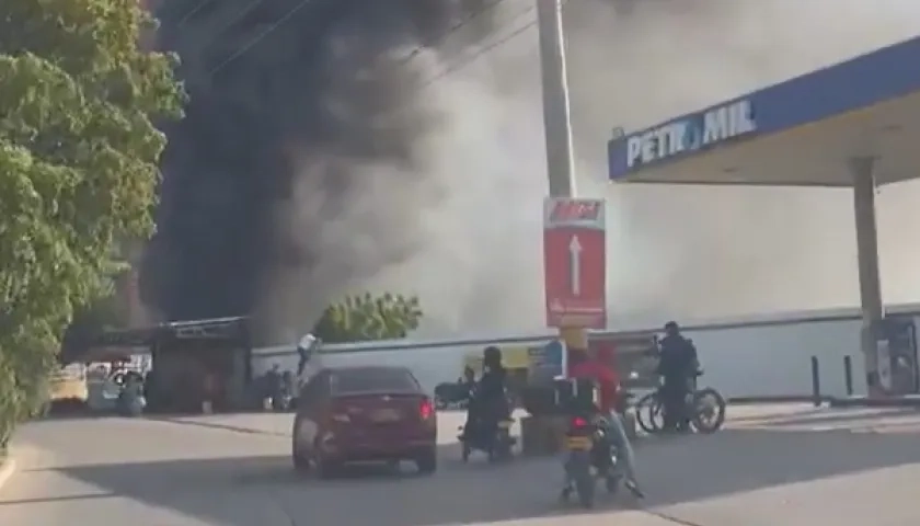 Incendio en Villa Campestre.