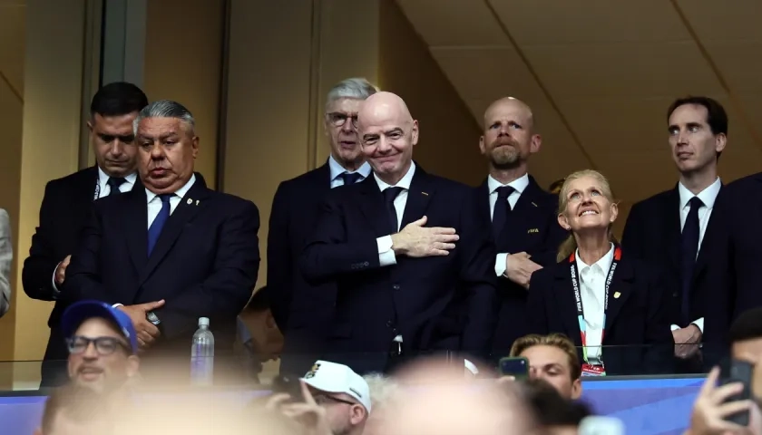 El presidente de la FIFA, Gianni Infantino.