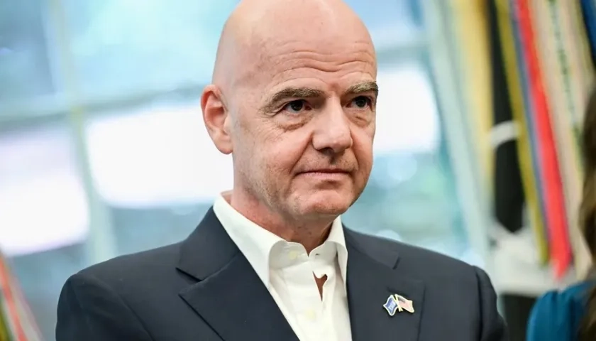 El presidente de la FIFA, Gianni Infantino.