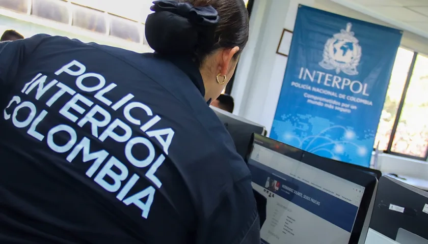 Interpol Colombia.