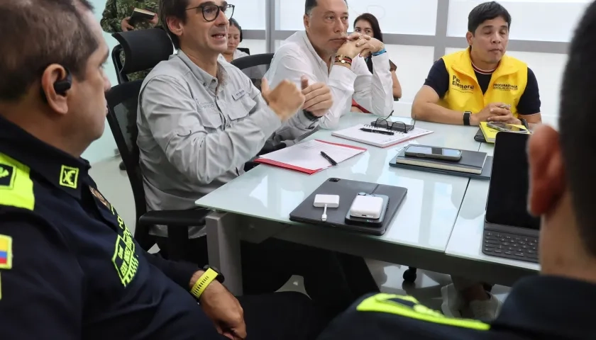 José Antonio Luque, Secretario del Interior del Atlántico. 