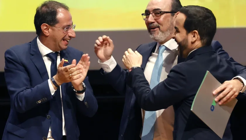 José Manuel Restrepo, Sergio Díaz - Granados y Abelardo De La Espriella