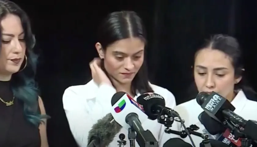 Karolina Rojas, la esposa de Johan Sebastián Durán Guerrero. 