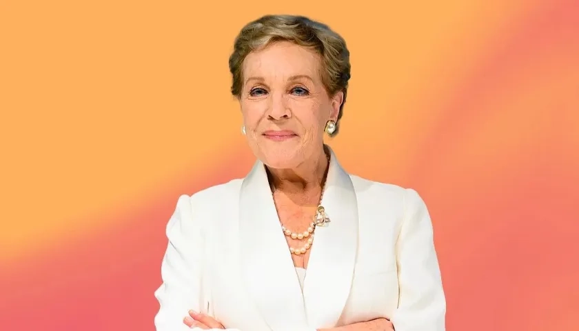 La actriz Julie Andrews